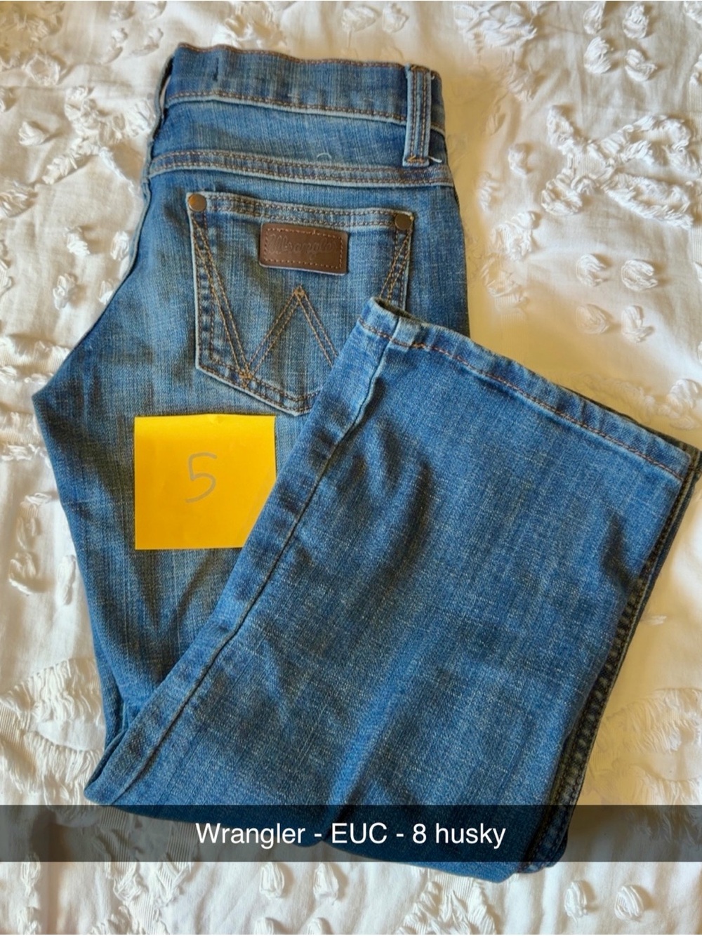 Wrangler Retro Relaxed Boot Cut Boy's Jeans in Medium Blue Wash